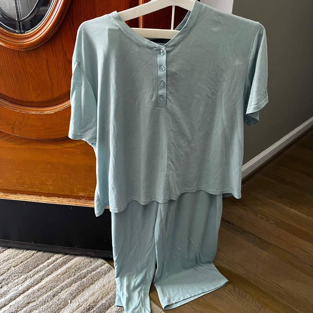 Comfy Light Green Pajama Set